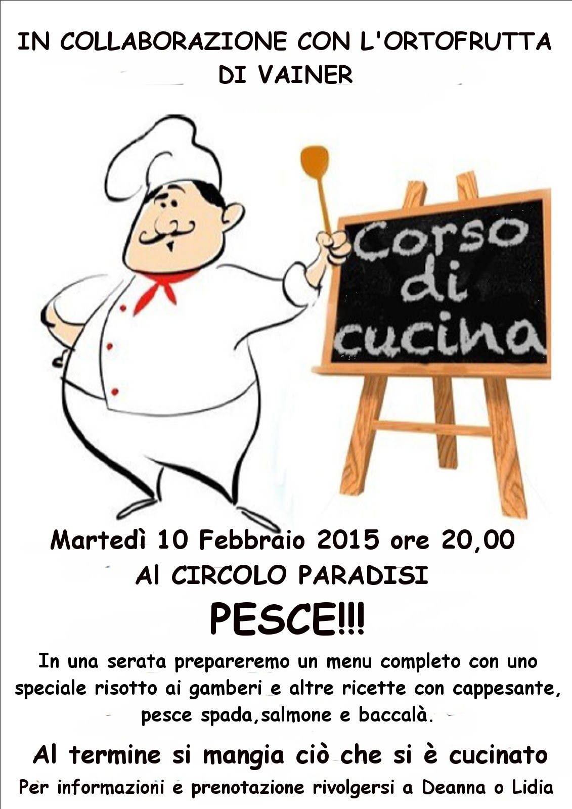 Corsi di Cucinapesce