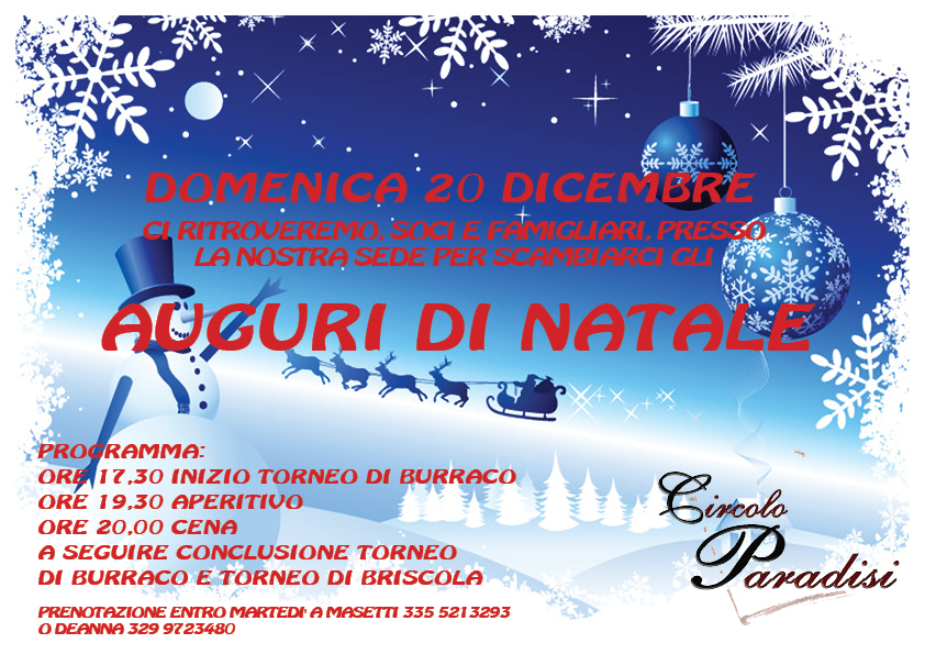 Auguri di Natale 2015
